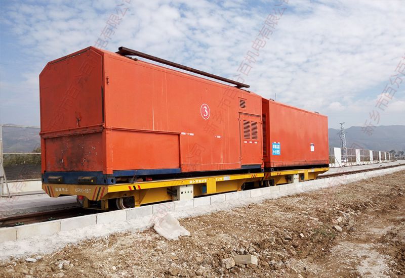 發電機軌道車在市政交通建設中發揮重要作用