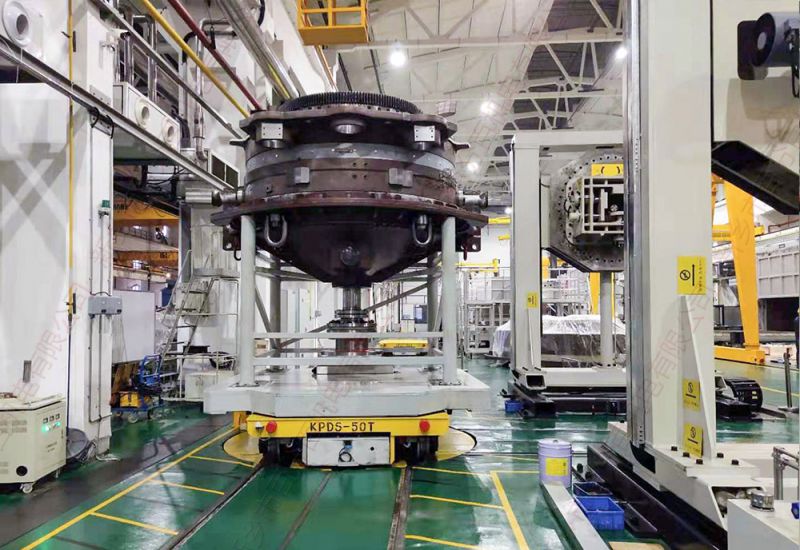 低壓軌道電動平車——高頻次物料過跨轉運創新性工具車