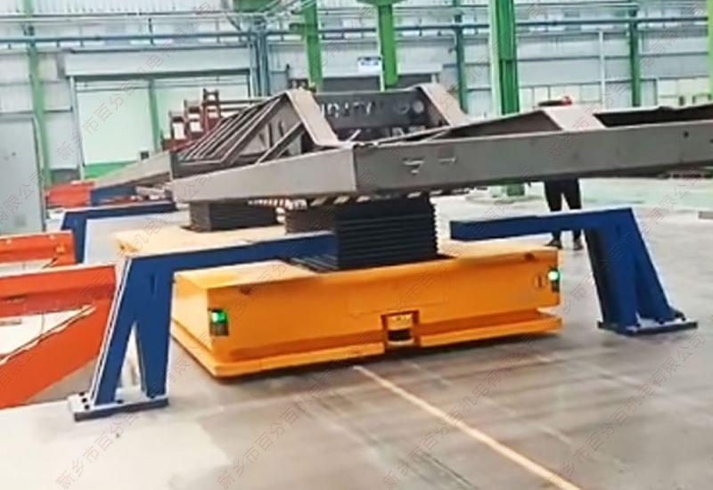 工業車間使用的無人搬運車