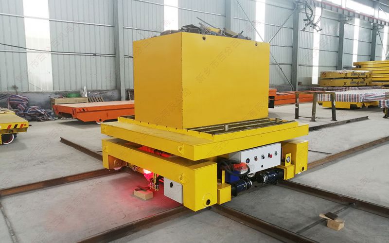 交叉軌道RGV小車是一種有效、穩(wěn)定、靈活的工廠轉(zhuǎn)運工具