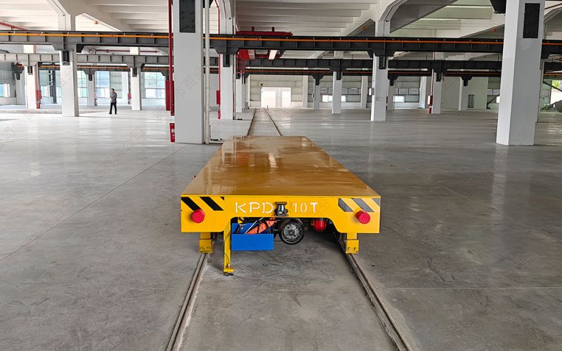 新鄉電動平車廠低壓軌道電動平車絕緣軌道安裝的特點分析