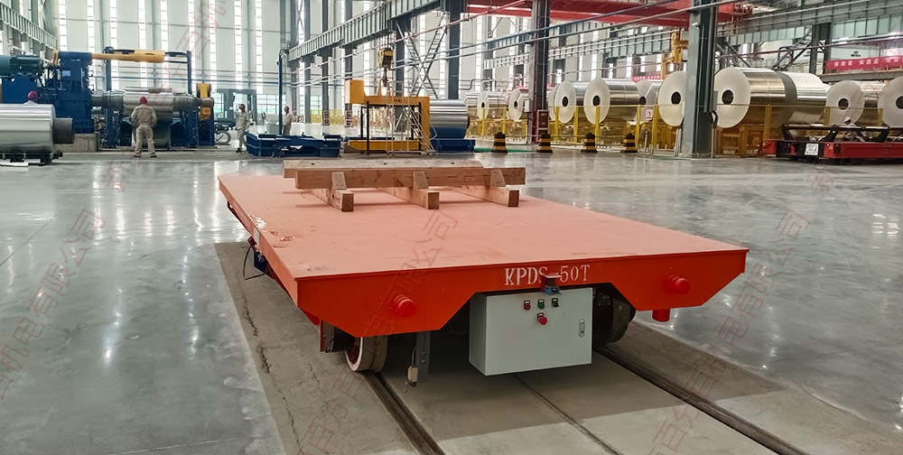 有軌轉運電動平車1