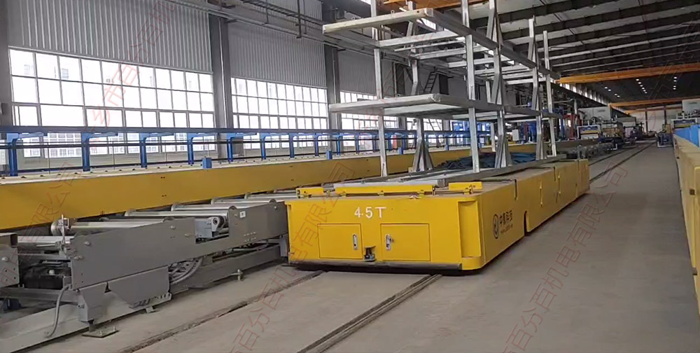 有軌轉運電動平車3